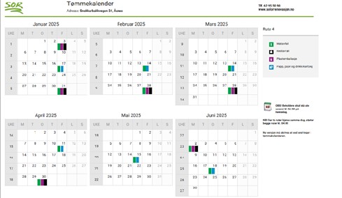 T mmekalender Sol r Renovasjon IKS t-mmekalender-sol-r-renovasjon-iks